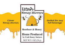 Load image into Gallery viewer, 1 Pack Root beer and Honey Stirrers
