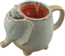 Load image into Gallery viewer, 15oz Elephant Tea Mug Green
